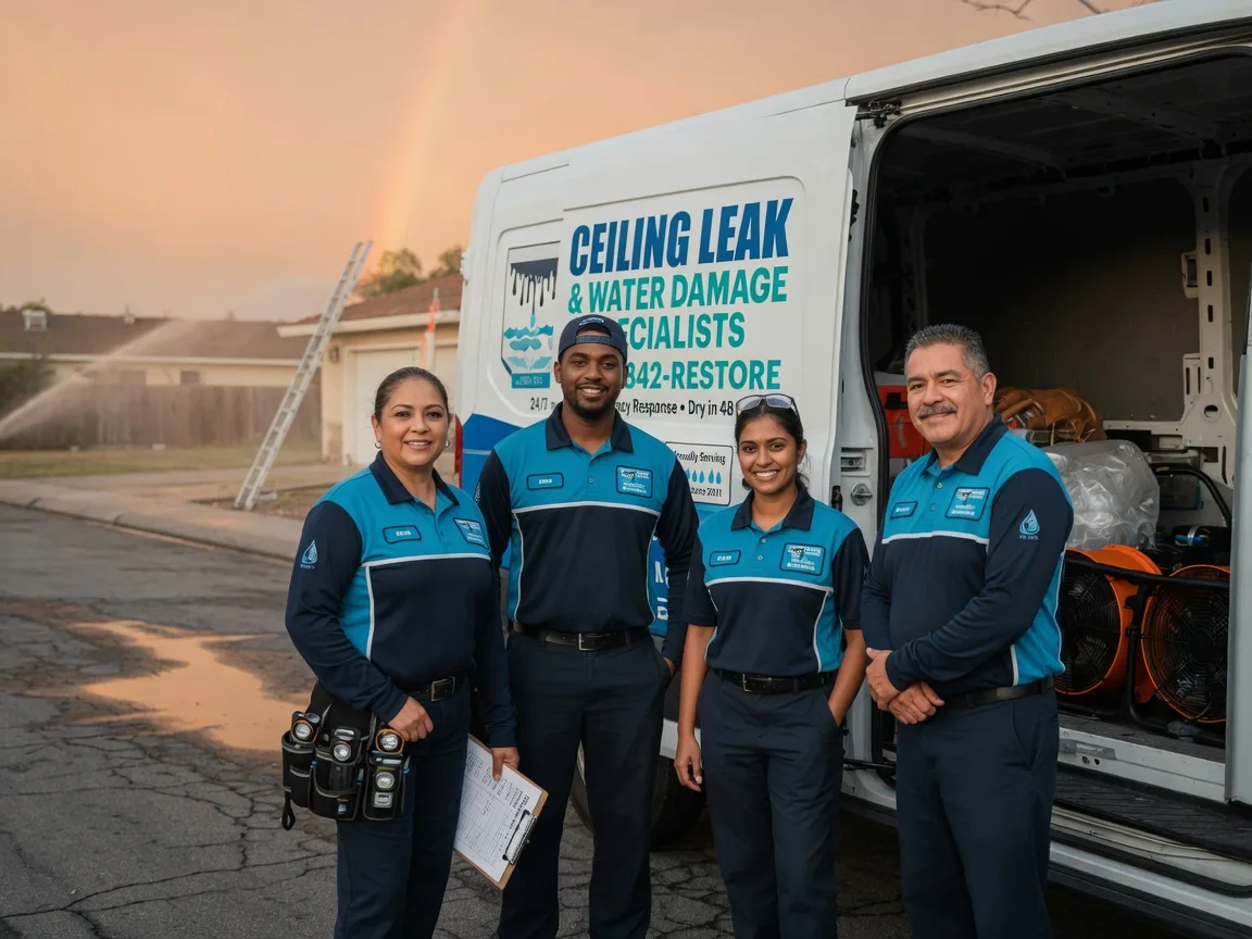 Ceiling Leak Cleanup company in Martinsville, IL